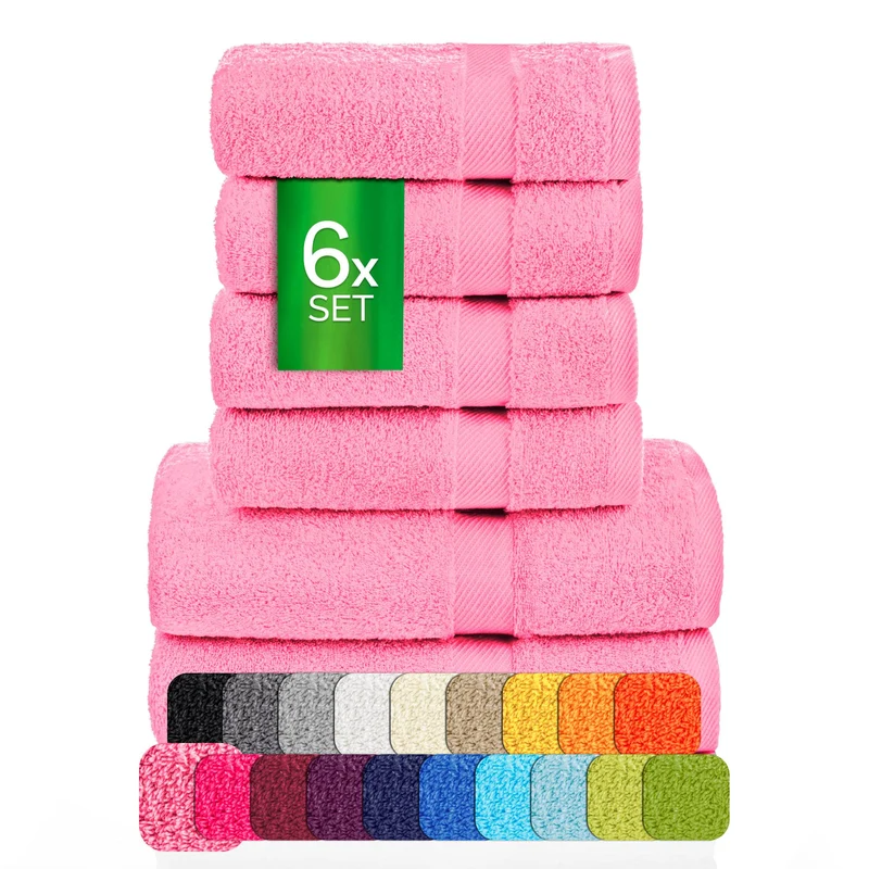 eterea Carli Handtuch Set 6 tlg. Eco