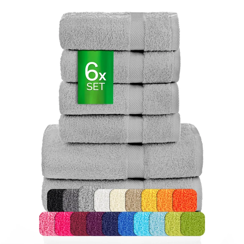 eterea Carli Handtuch Set 6 tlg. Eco