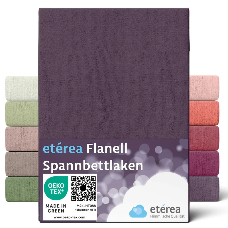 etérea Flanell Spannbettlaken