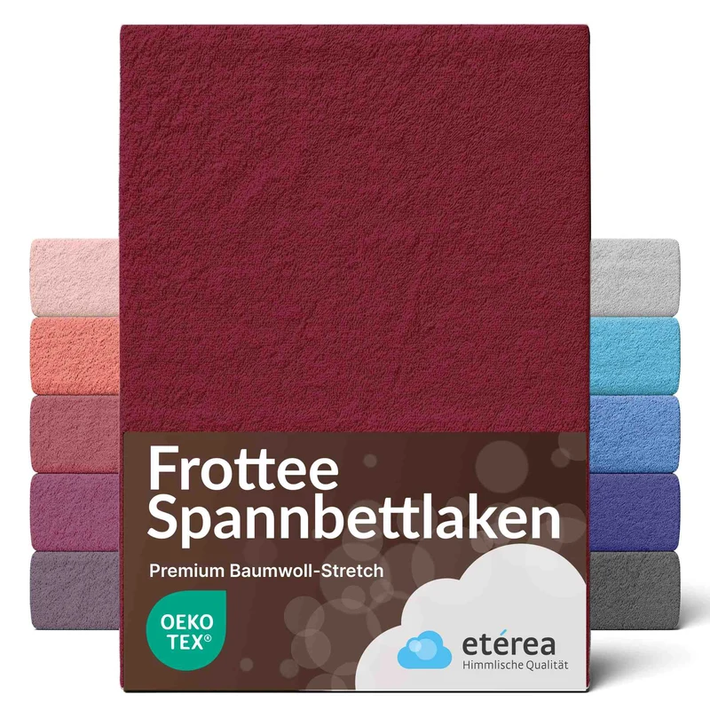 etérea Frottee Spannbettlaken