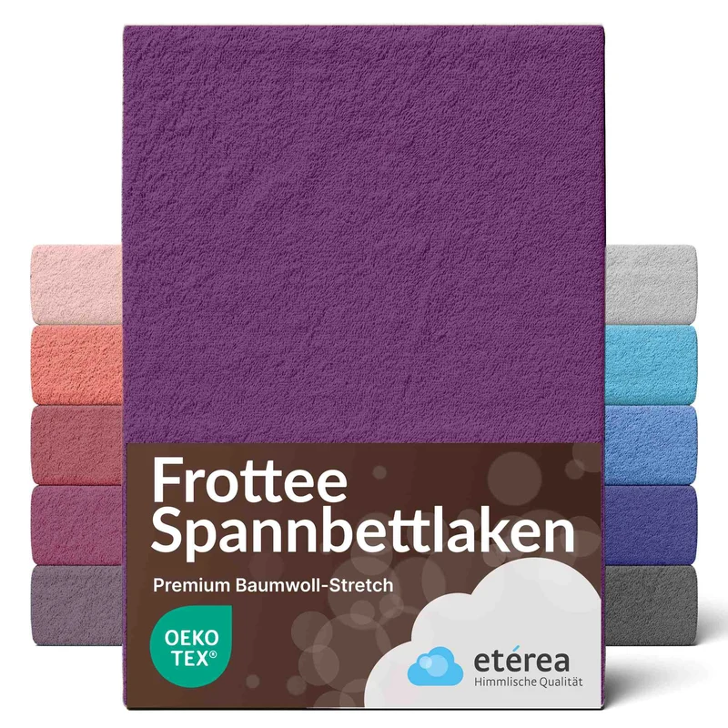 etérea Frottee Spannbettlaken