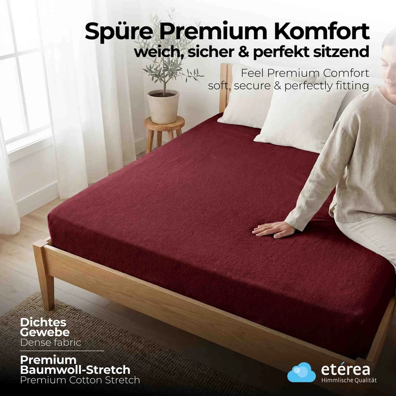 etérea Frottee Spannbettlaken