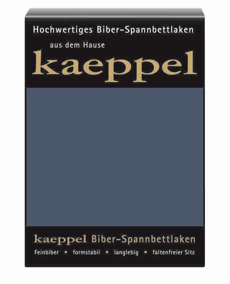 Kaeppel Biber Spannbettlaken