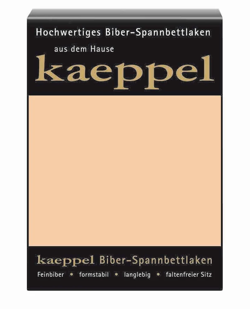 Kaeppel Biber Spannbettlaken