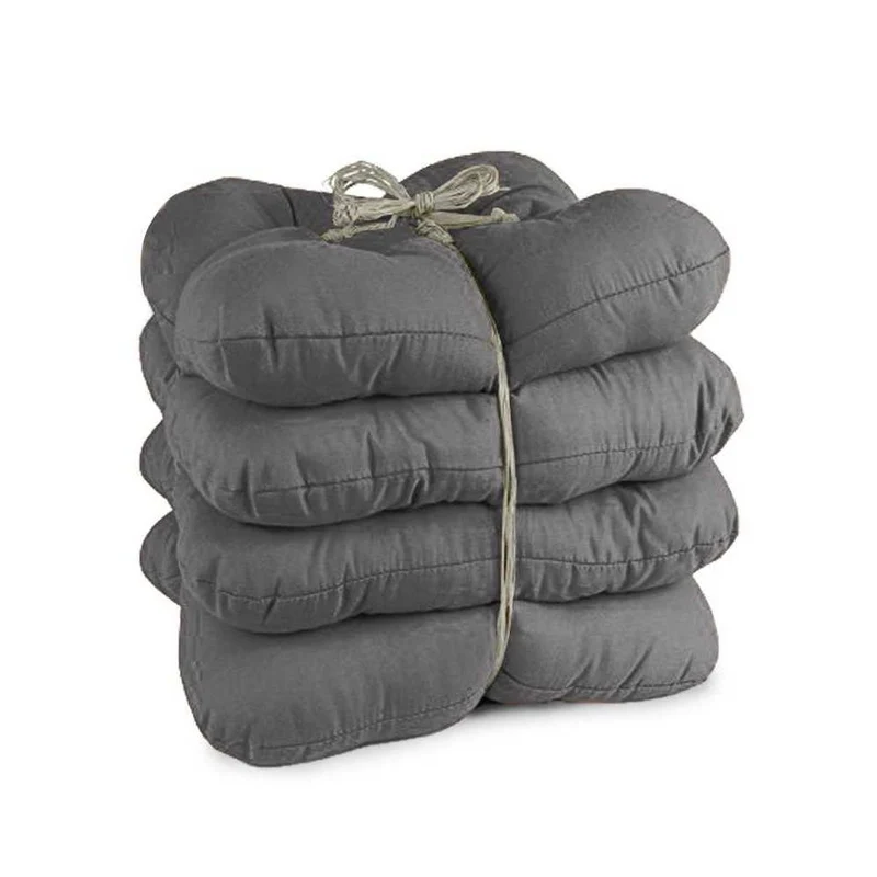 Bertels Sitzkissen Stuhlkissen Rib Canvas 4er Set