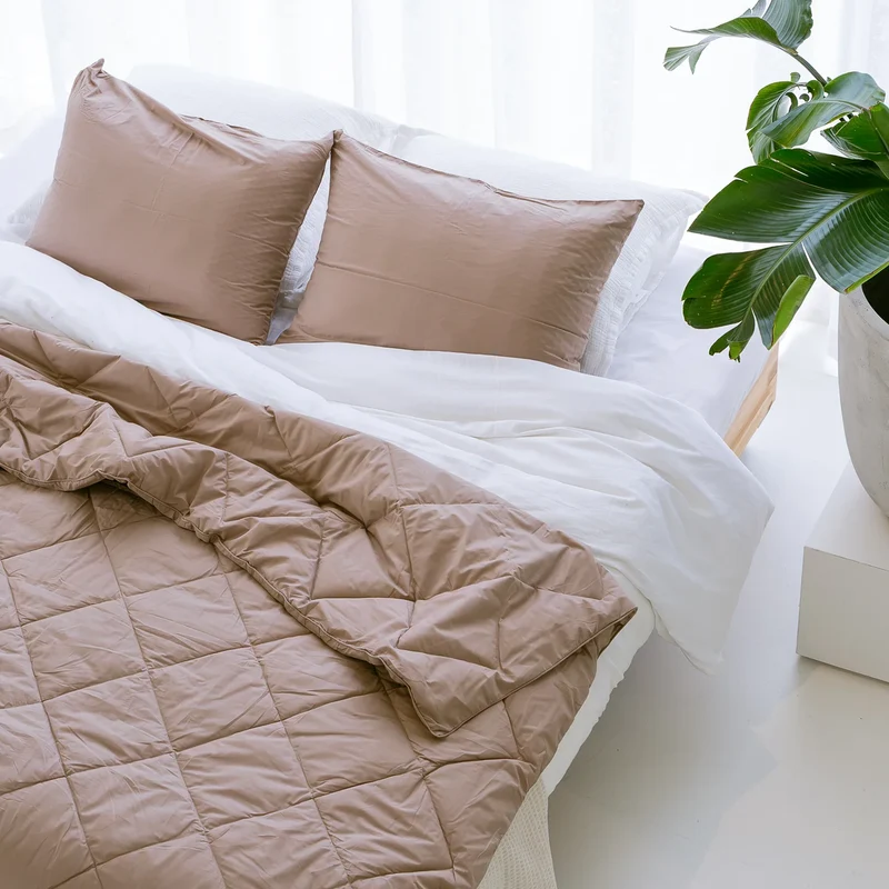 Wasbaar Zomerdekbed | Cotton Breeze | Dune