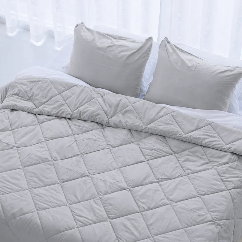 Wasbaar Zomerdekbed | Cotton Breeze | Pebble Grey