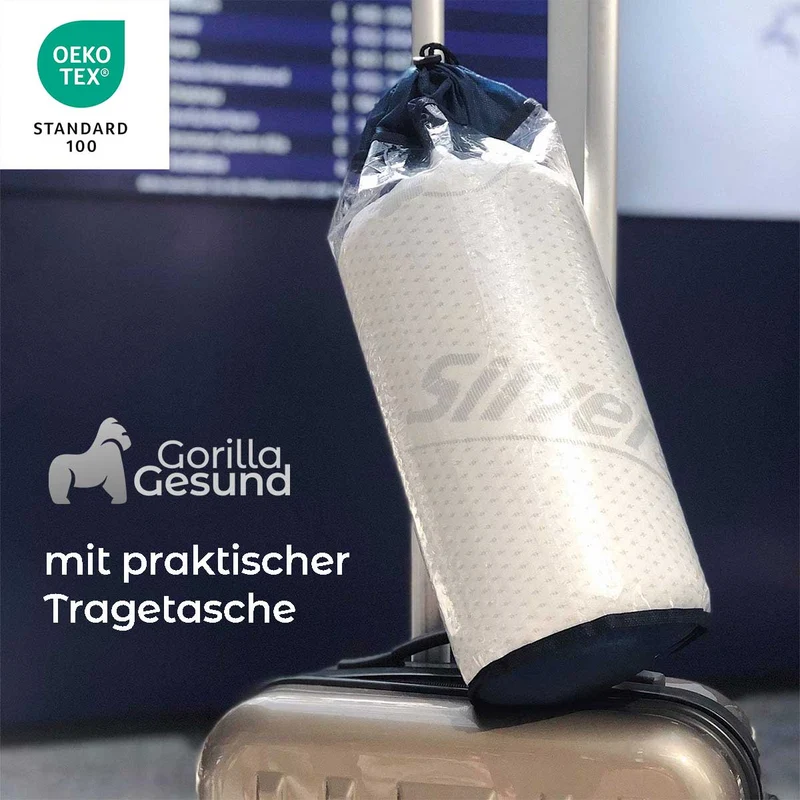 Gorilla Gesund Orthopädisches Nackenkissen Silver Neck