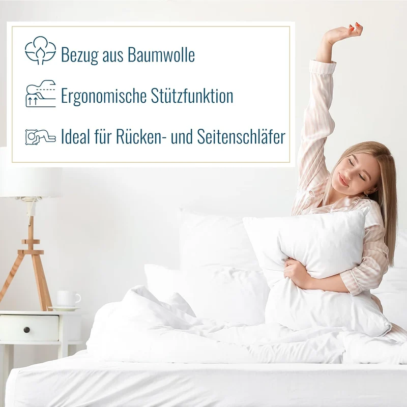 Sympathica Nackenstützkissen Stift- Latex Nackenkissen orthopädisch