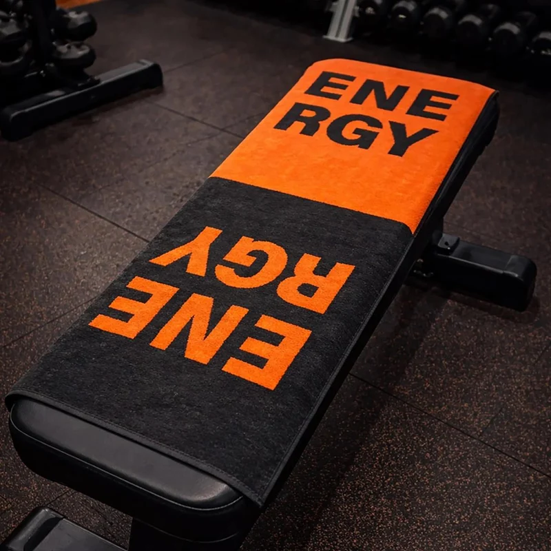Fitnesshandtuch 50 x 130 cm Fitness & Gym Energy Orange