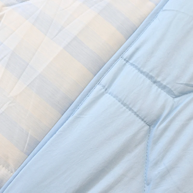 Wasbaar Zomerdekbed | Cooling | Stripe Blue