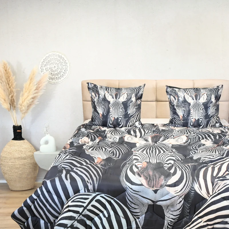 Wasbaar All Season Dekbed | Original Prints | Savanna Stripes
