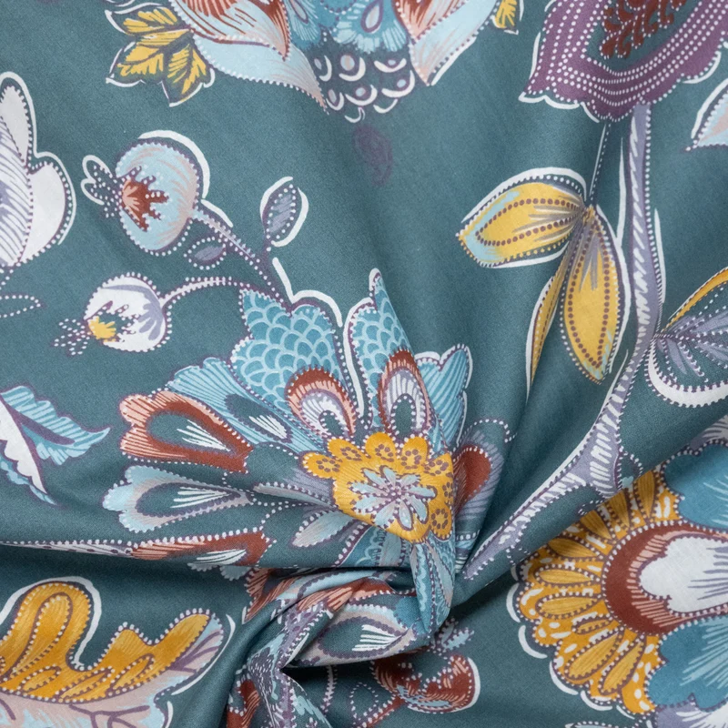 HappyBed Kussensloop | Flower Harmony | Set van 2 | Katoen
