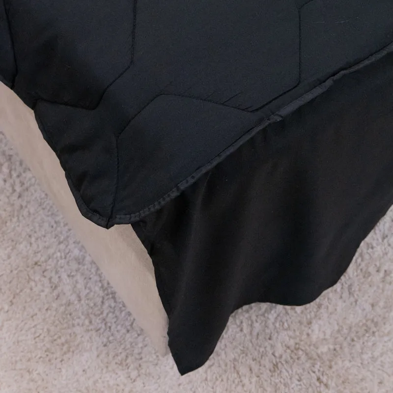 Wasbaar All Season Dekbed | Original | Black | Instopstrook