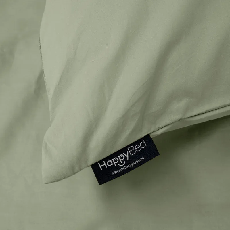 Kussenslopen | Premium Percal | Sage Green | Set van 2