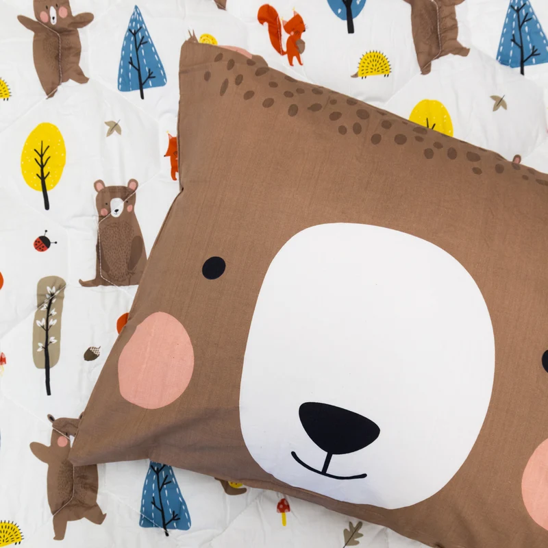Kids Kussensloop | Bobby Bear