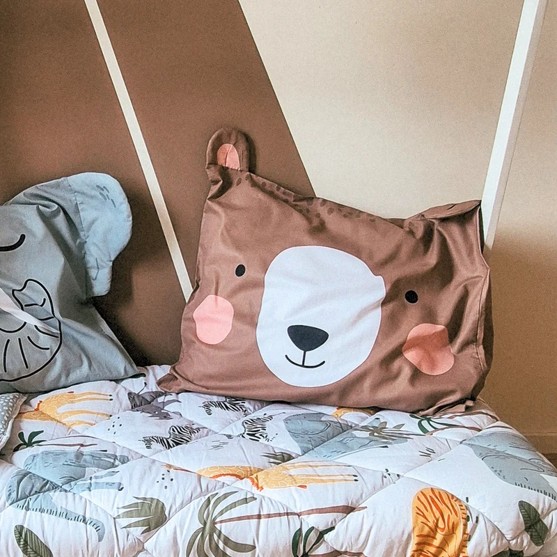 Kids Kussensloop | Bobby Bear