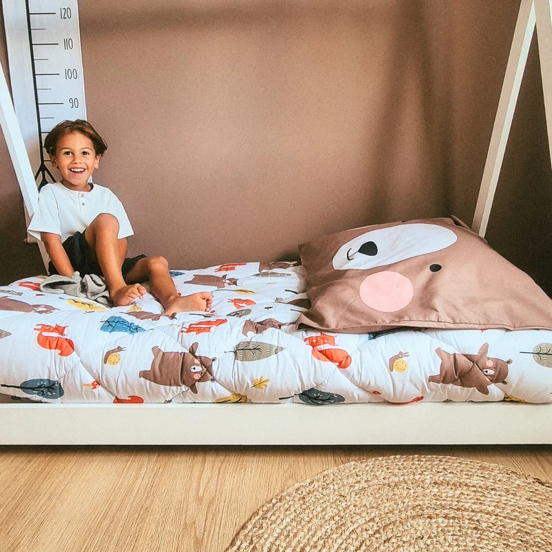 Kids Kussensloop | Bobby Bear