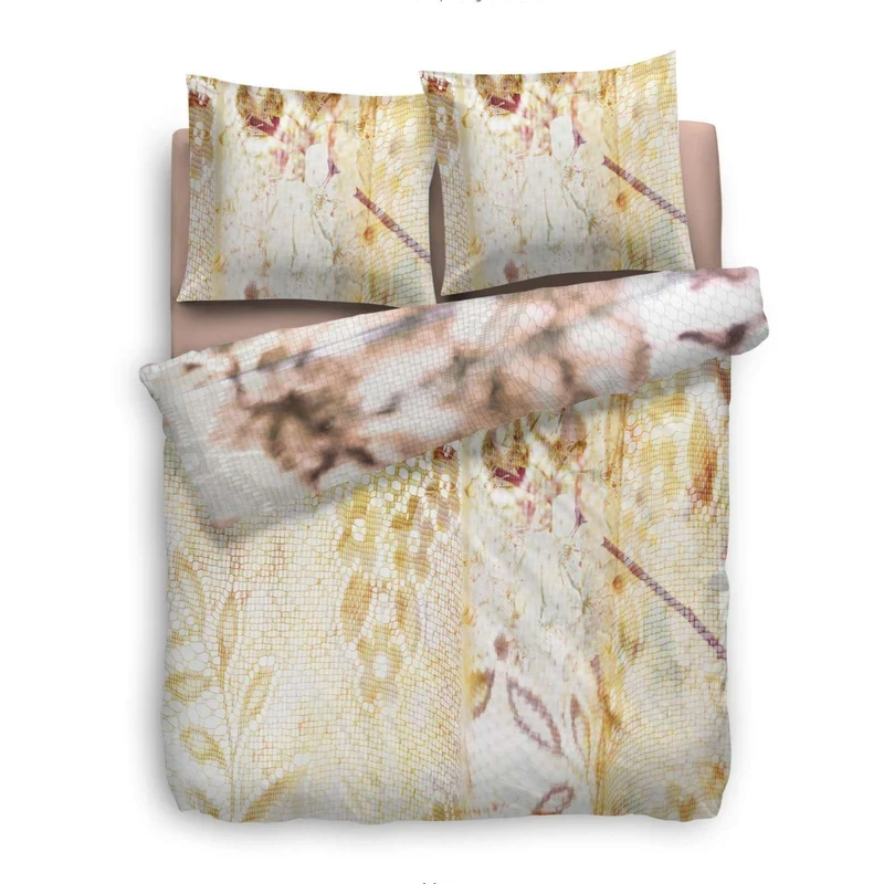 HnL Baumwolle Renforcé Bettwäsche Maya 135x200 cm + 80x80 cm Multi