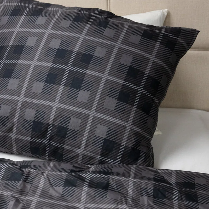 Kussenslopen | Original Prints | Grey Tartan | Set van 2