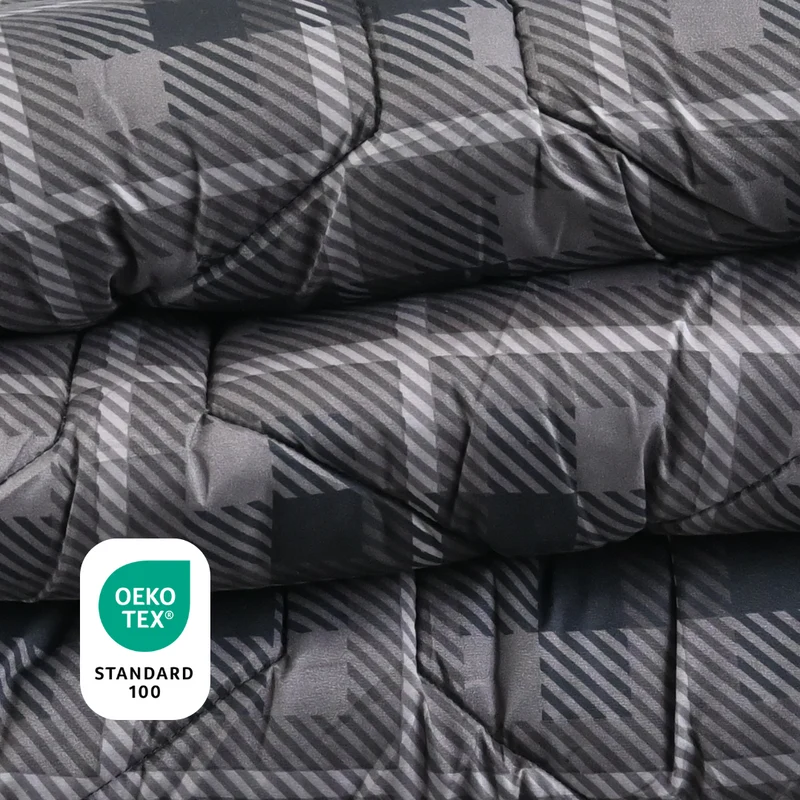 Wasbaar All Season Dekbed | Original Prints | Grey Tartan