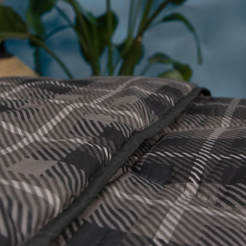 Wasbaar All Season Dekbed | Original Prints | Grey Tartan
