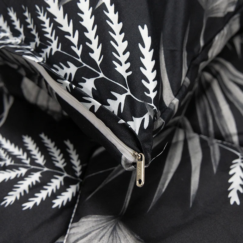 Kussenslopen | Original Prints | Black Leaves | Set van 2