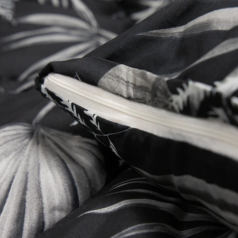 Kussenslopen | Original Prints | Black Leaves | Set van 2