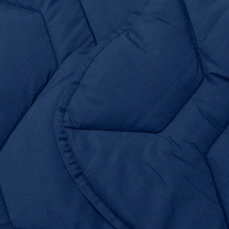 4-Seizoenen Dekbed | Navy | Afstelbaar