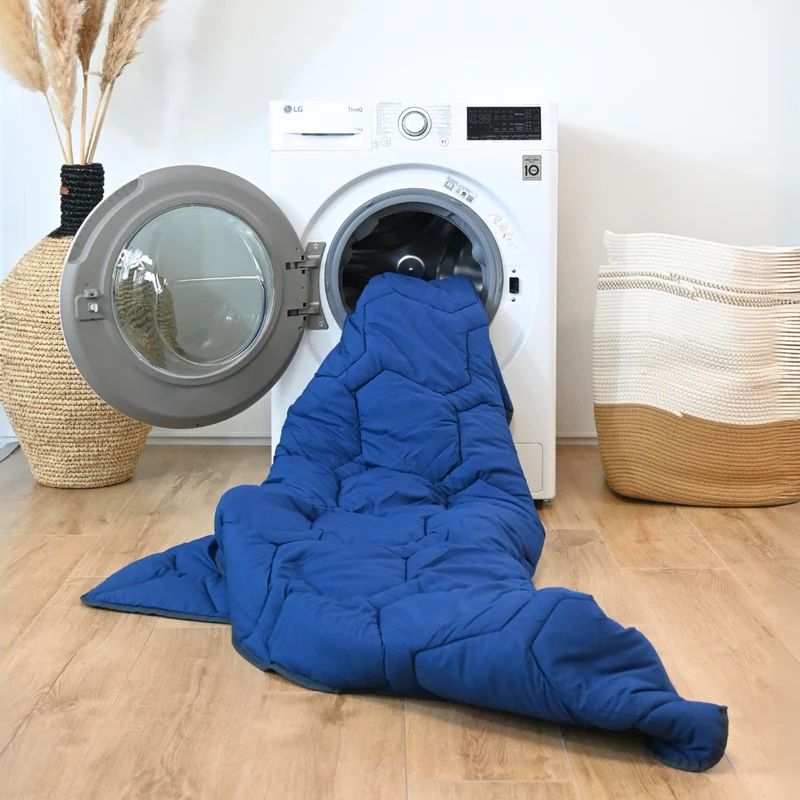 4-Seizoenen Dekbed | Navy | Afstelbaar
