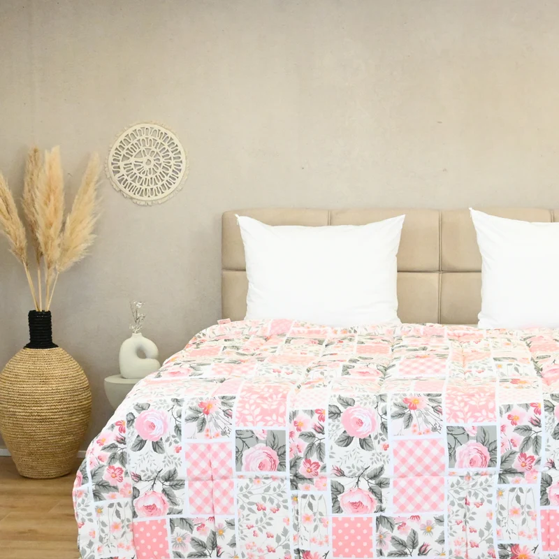 HappyBed Pinkpatch - Dekbed voor het hele jaar