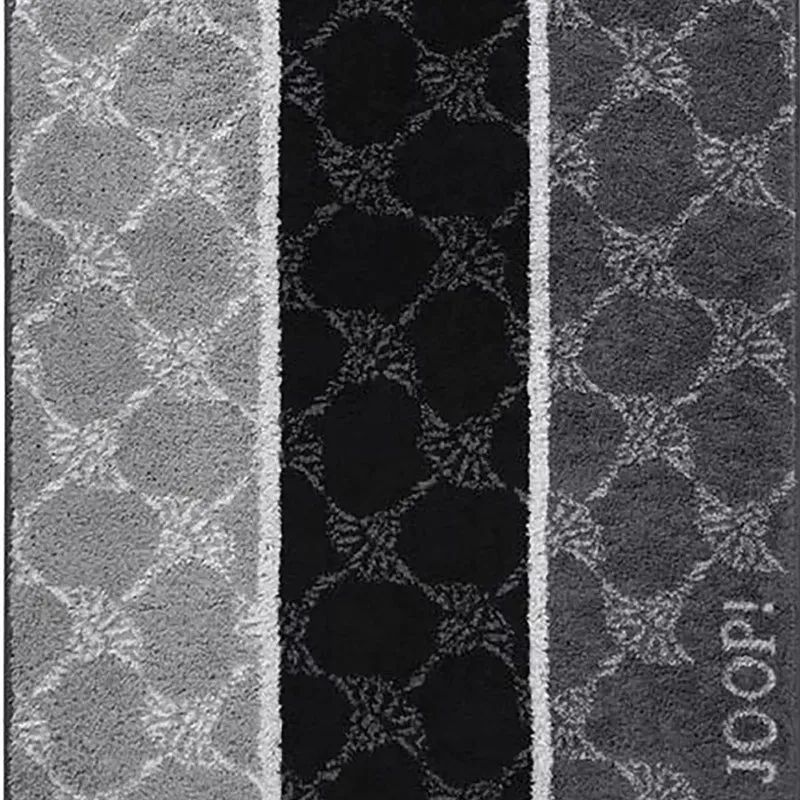 2er Handtuch-Set 50 x 100 cm Cornflower Stripes Schwarz