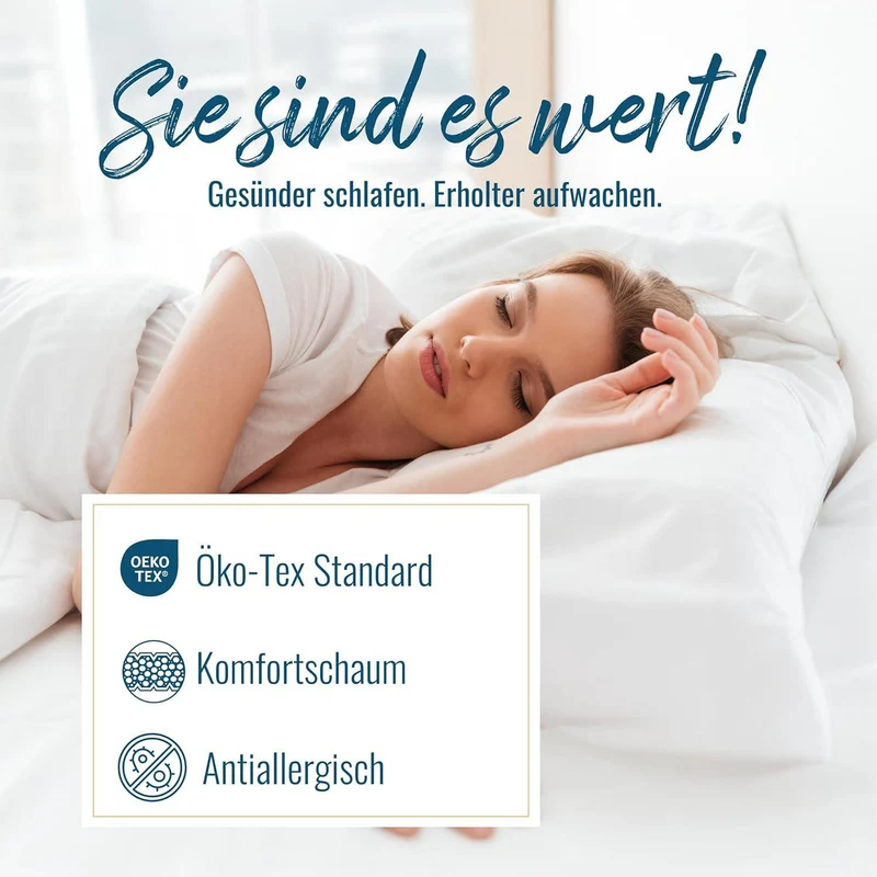 Nackenstützkissen orthopädisches Kaltschaum Nackenkissen ergonomisch
