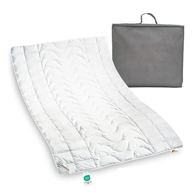 Kamelhaarbettdecke 155 x 220 cm Sommer 100% Kamelhaar