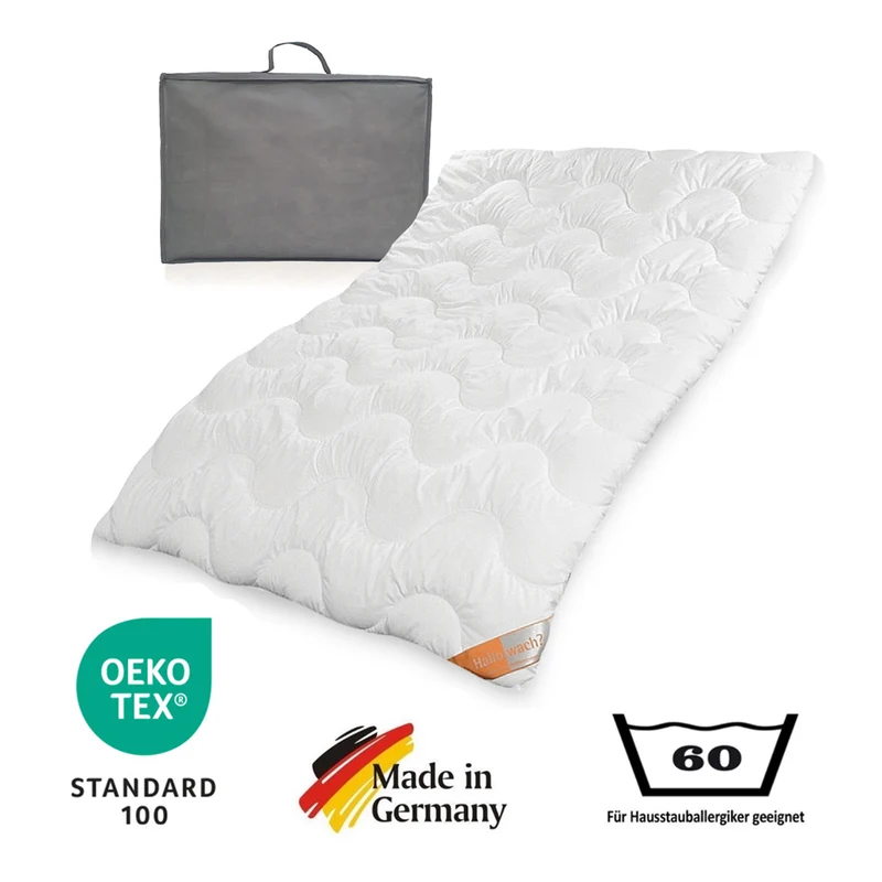Winterbettdecke 155 x 220 cm extra warm Klimafaser