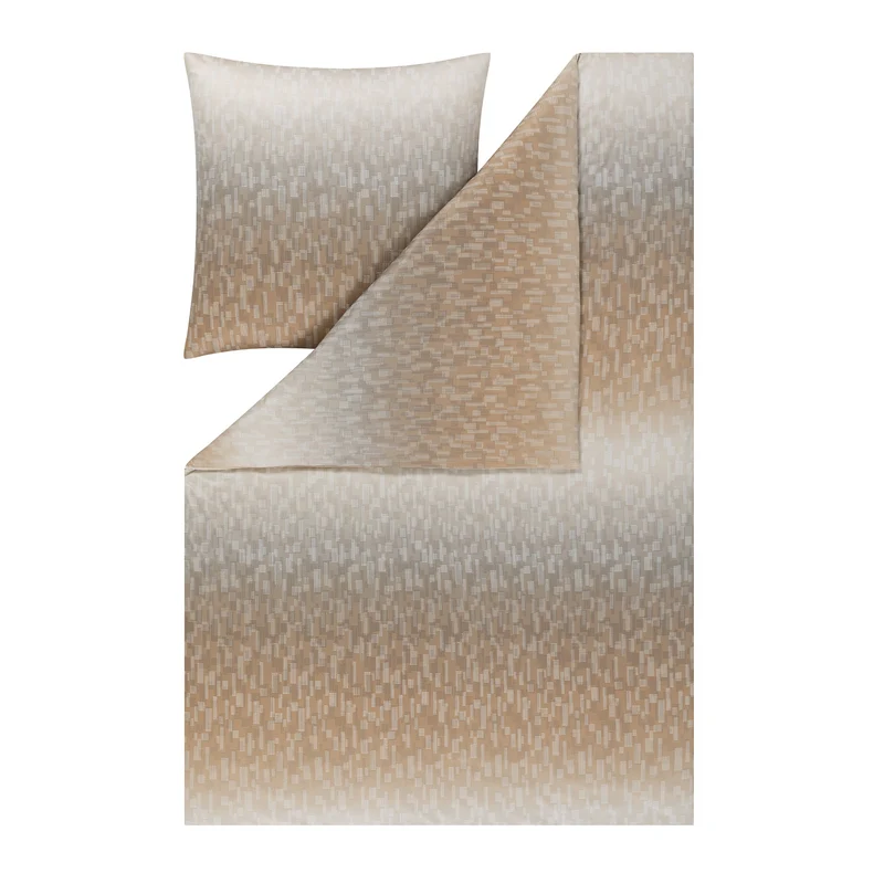 Bettwäsche Interlock Jersey Viktor Honig mit geometrischem Muster 135 x 200 cm