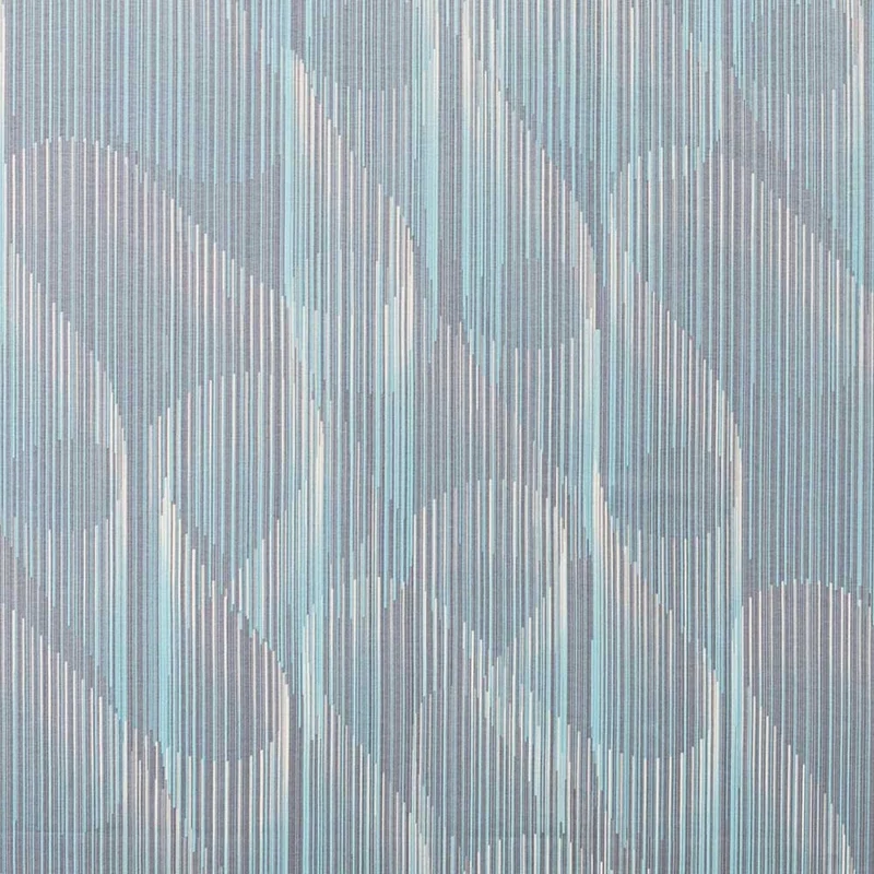 Bettwäsche Interlock Jersey Leon Grau mit Streifenmuster 135 x 200 cm