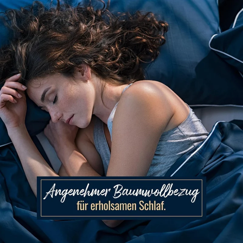 Daunendecke 135 x 200 cm Ammerland Gänsedaunen extra warm