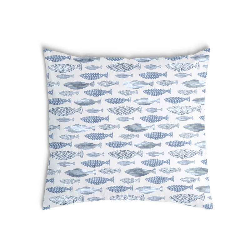 Gesundheitskissen blaue Fische