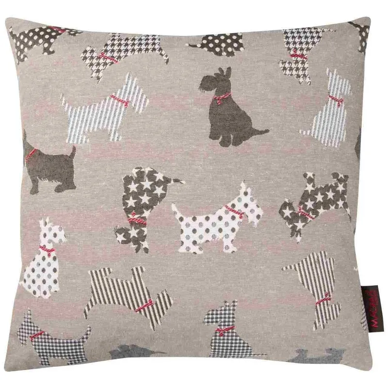Magma Kissenhülle Hund Beige Fiffi