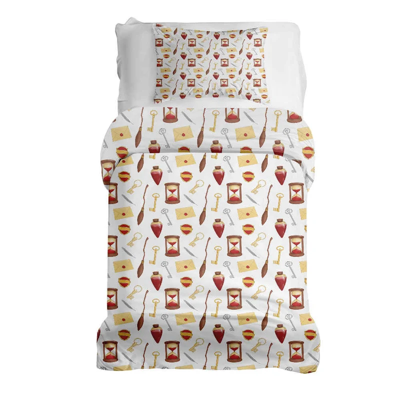 Therapiedecken Bettwäschen Set Weiß Magic