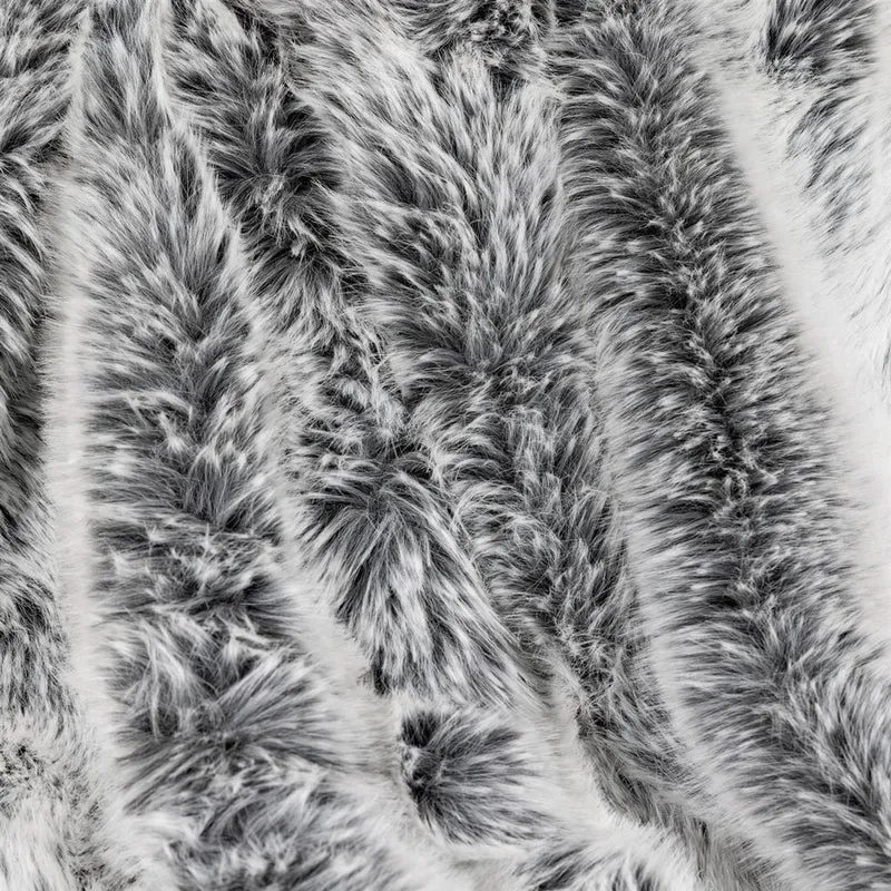 Felldecke Star Home Wohndecke Silberwolf Webpelz Fell Wolf 150x200