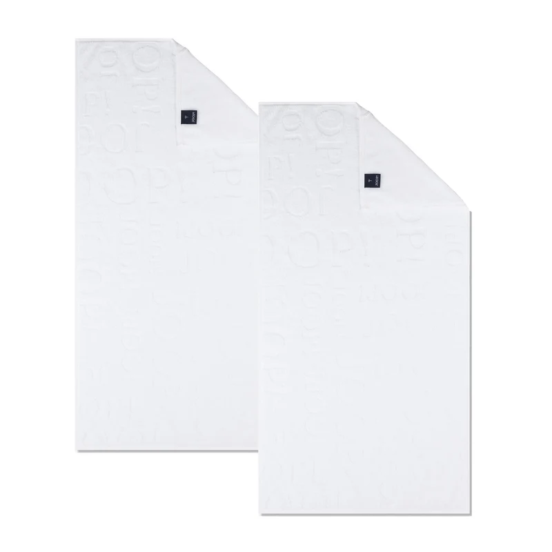 2er Handtuch-Set 50 x 100 cm Selection Weiß
