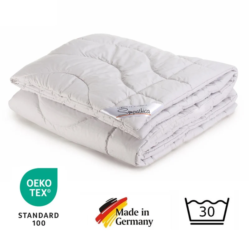 Kamelhaarbettdecke 200 x 200 cm warm 100% Kamelhaar