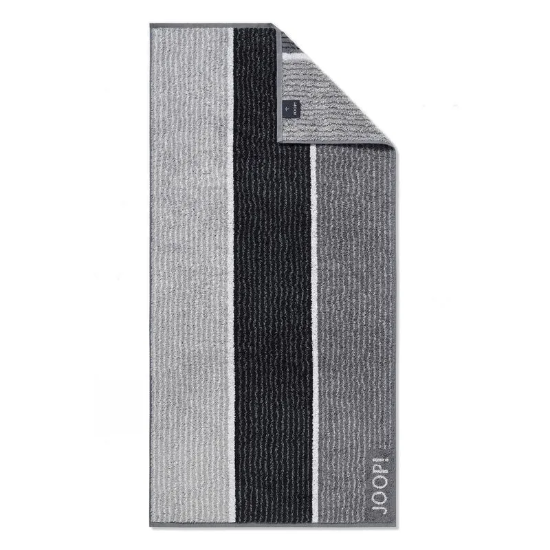 Handtuch-Serie Lines Schwarz