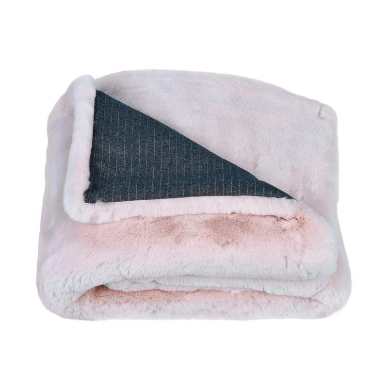Felldecke Star Home Wohndecke Donna petal rosa Webpelz Fell 130x170