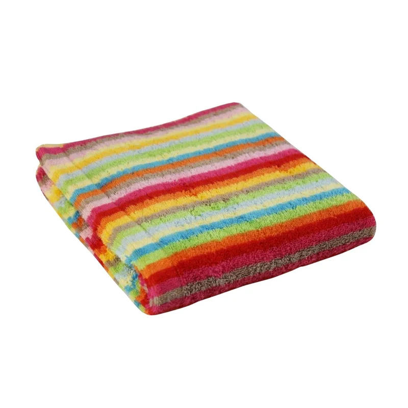 Handtuch 50 x 100 cm Life Style Streifen Mehrfarbig