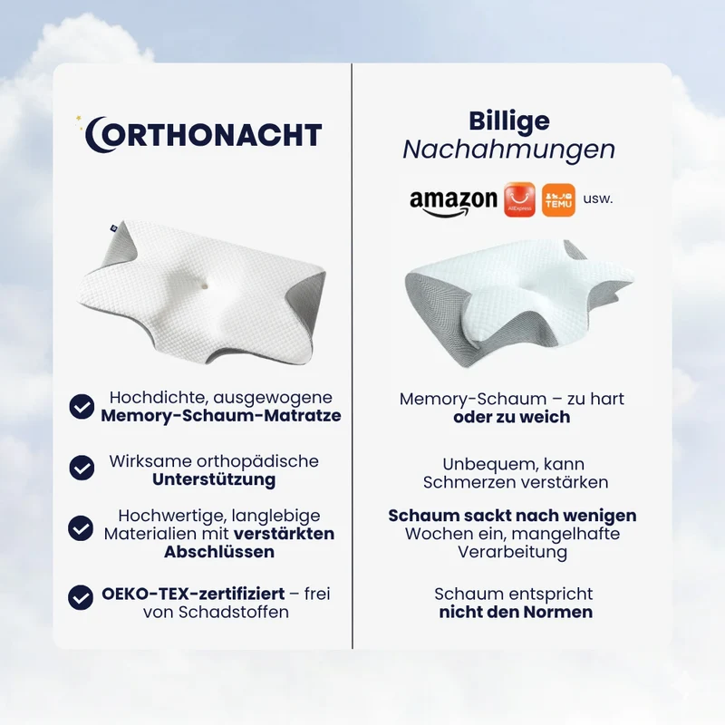 Orthopädisches Kissen – Orthonacht