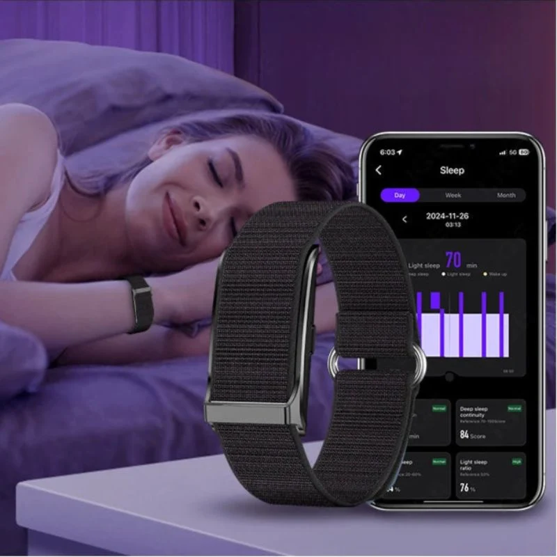 Smart Sleep Band – Track Sleep, Heart Rate, Steps & More