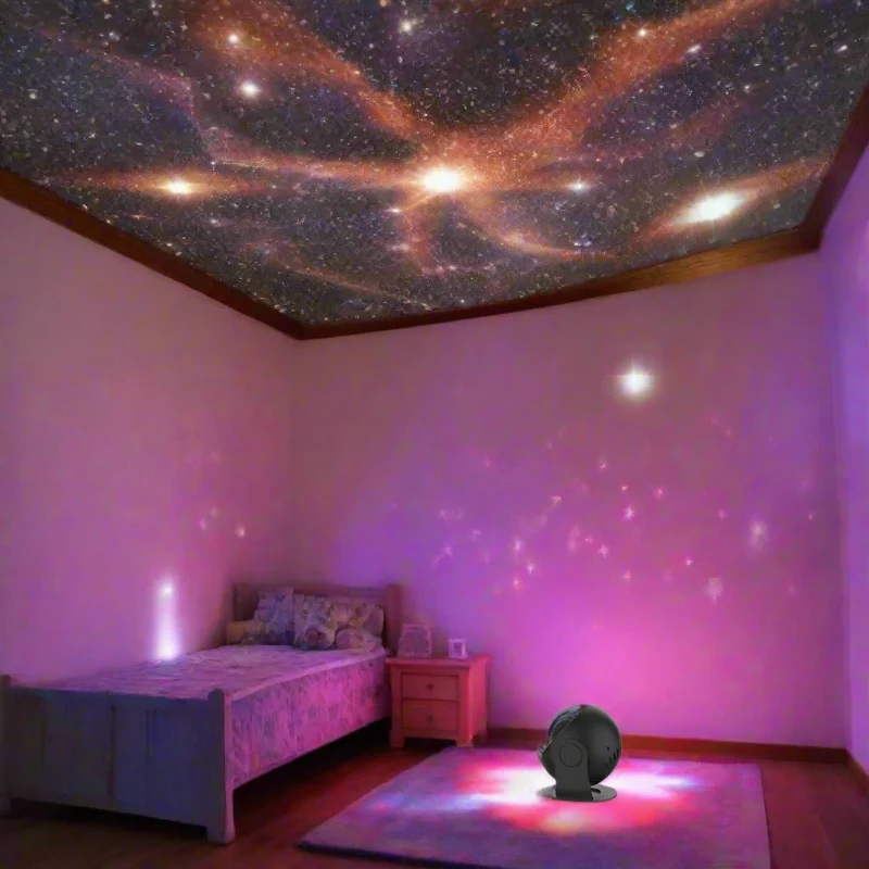 4K Star projector – 12-in-1 HD galaxy light for kids’ rooms & sleep aid